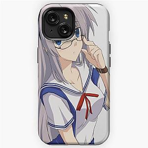 Clannad - Tomoyo with Glasses iPhone Tough Case