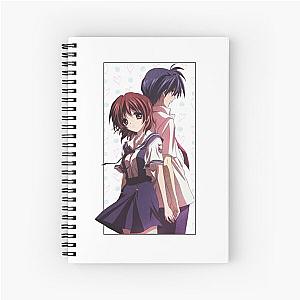 Clannad - Tomoya Okazaki · Nagisa Furukawa Spiral Notebook