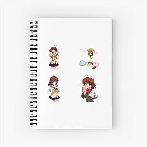 Clannad Dango - Pack Spiral Notebook