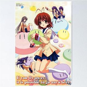 Clannad anime poster Nagisa Furukawa Poster