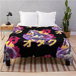 Kotomi Ichinose Clannad Retro Sunset Design Throw Blanket