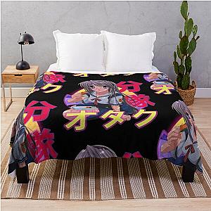 Tomoyo Sakagami Clannad Retro Sunset Design Throw Blanket