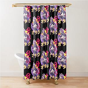 Kotomi Ichinose Clannad Retro Sunset Design Shower Curtain