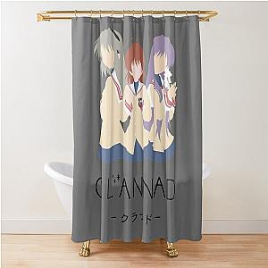 CLANNAD - Nagisa, Kyou & Tomoyo Shower Curtain