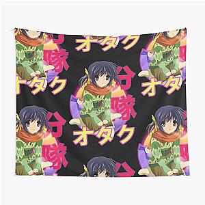 Mei Sunohara Clannad Retro Sunset Design Tapestry