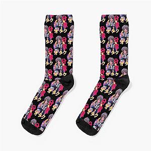 Tomoyo Sakagami Clannad Retro Sunset Design Socks