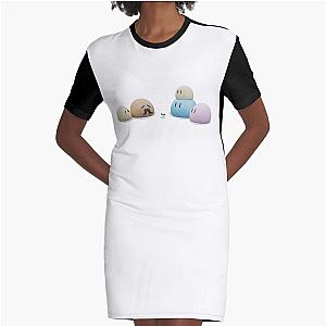 Clannad - Dango Daikazoku  Big Dango Family Graphic T-Shirt Dress