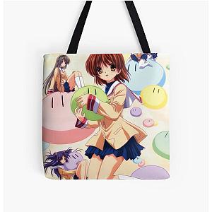 Clannad anime poster Nagisa Furukawa All Over Print Tote Bag