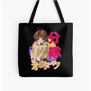 Nagisa Furukawa Clannad Retro Sunset Design All Over Print Tote Bag