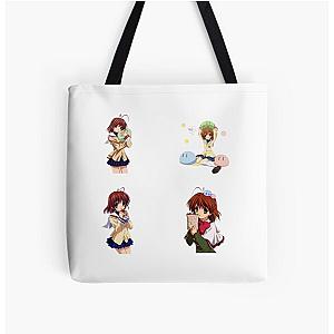 Clannad Dango - Pack All Over Print Tote Bag