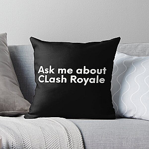 Funny Clash Royale Throw Pillow RB2709