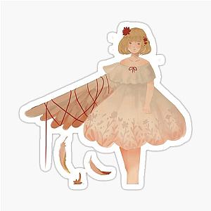 Clipped Wings Sticker