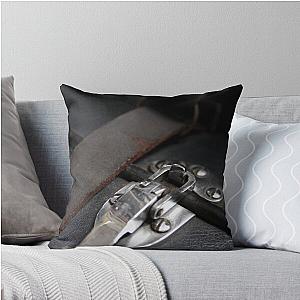 Clipped Macro Throw Pillow