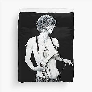 Clipped In Duvet Cover Black