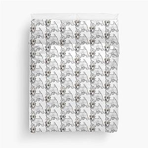 Sealyham Terrier Clipped Tan Duvet Cover