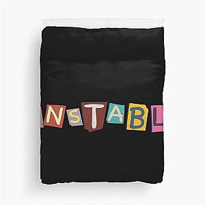 Unstable Newspaper Art Duvet Cover