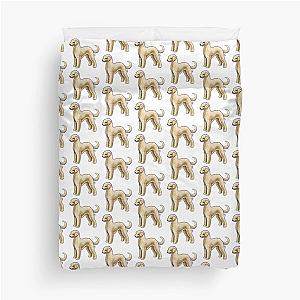 Bedlington Terrier - Sandy Duvet Cover