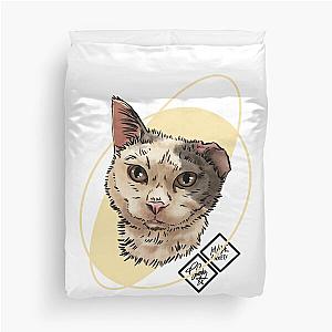 Clipped Ear Cat Rescue Cat Duvet Cover