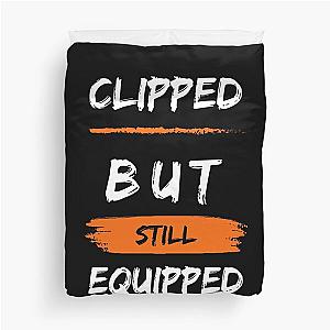 Clipped but funny Vasectomy design Duvet Cover