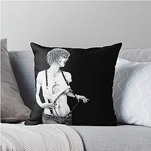 Clipped In Throw Pillow