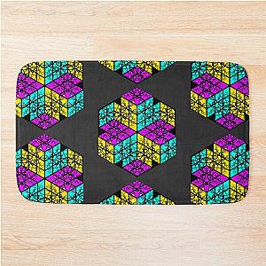 Clipped Universal Cubic Bath Mat