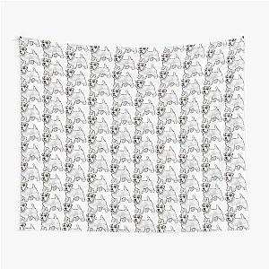 Sealyham Terrier. Clipped Tan Tapestry