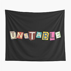 Unstable Newspaper Art Tapestry