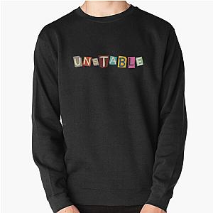 Unstable Newspaper Text Art Sweatshirt