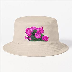 Pink Rosebush Bucket Hat