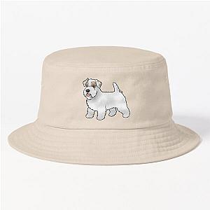 Sealyham Terrier Clipped Tan Bucket Hat