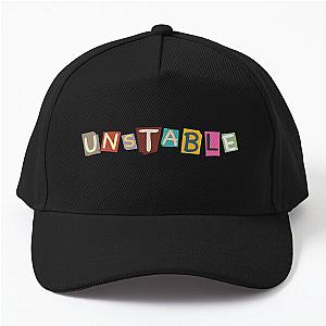 Unstable Clipped Newspaper Art Baseball Cap