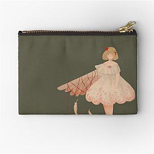 Clipped Zipper Pouch