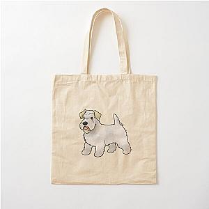Sealyham Terrier - Clipped Lemon Cotton Tote Bag