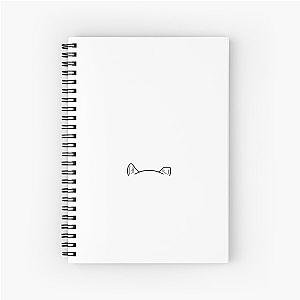 Clipped Ear Spiral Notebook