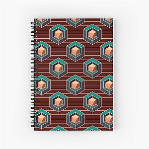 Clipped Cube Spiral Notebook is unchanged, as the characters are not weird.