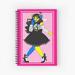 Butterfly Spiral Notebook