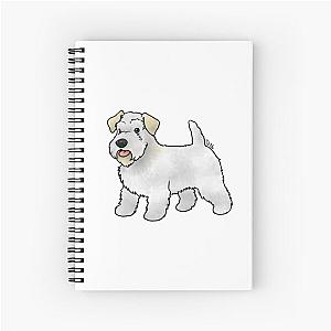 Sealyham Terrier Clipped Lemon Spiral Notebook