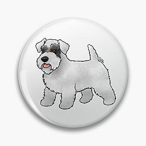 Sealyham Terrier Clipped Badger Pin