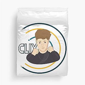 new clix gamer lovers Duvet Cover