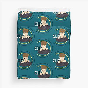 new clix gamer lovers Duvet Cover