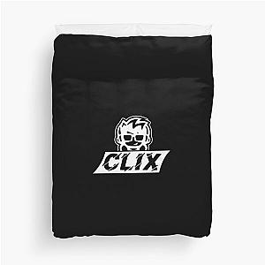 Clix HD Logo Duvet Cover