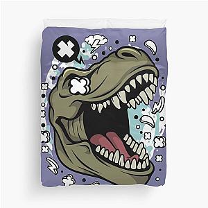 clix dinosaur Duvet Cover