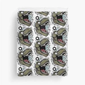 clix dinosaur Duvet Cover