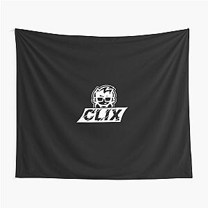 Clix HD Logo Tapestry