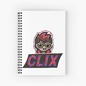 clix design for you Spiral Notebook