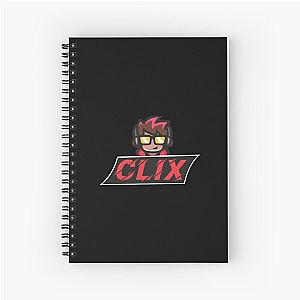 Clix boy cute Spiral Notebook