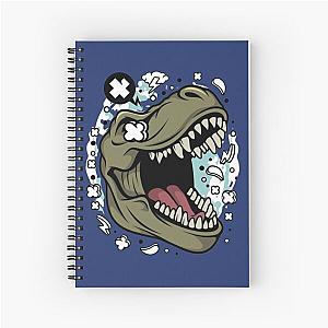 clix dinosaur Spiral Notebook