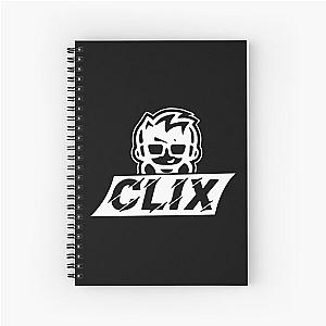 Clix HD Logo Spiral Notebook