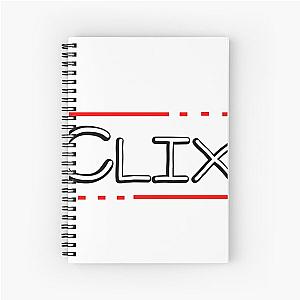 Clix Essential T- Shirt Spiral Notebook