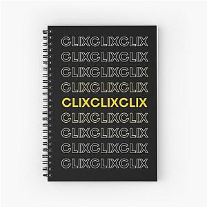 Clix Essential T-Shirt Spiral Notebook